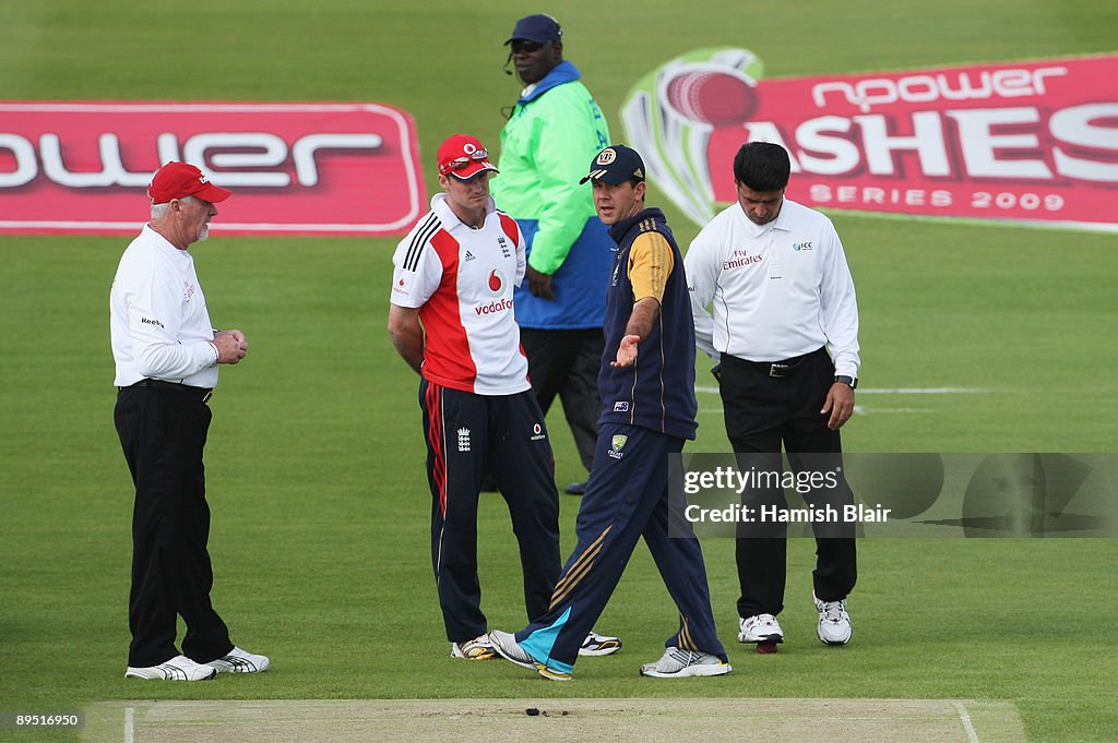 England v Australia - npower 3rd Ashes Test: Day One