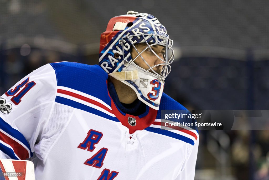 NHL: NOV 17 Rangers at Blue Jackets