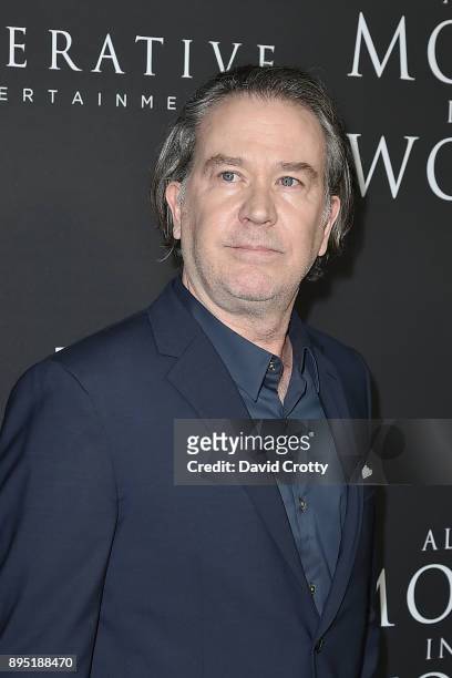 Timothy Hutton attends the Premiere Of Sony Pictures Entertainment's "All The Money In The World" - Arrivals at Samuel Goldwyn Theater on December...