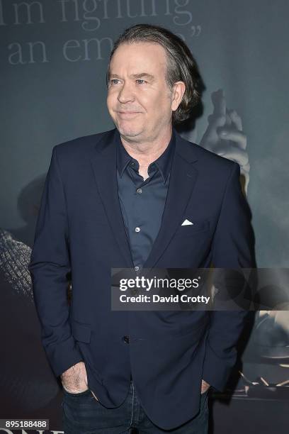 Timothy Hutton attends the Premiere Of Sony Pictures Entertainment's "All The Money In The World" - Arrivals at Samuel Goldwyn Theater on December...