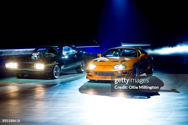 Dodge Charger R/T used on screen by Vin Diesel as the signature car of his character Dominic Toretto in the Fast and The Furious and A 1994 Toyota...