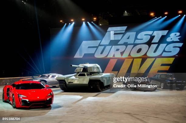 Cars from the show including the a 1994 Toyota Supra MK IV used on screen by Paul Walker in The Fast and the Furious , the Ice Charger version of the...