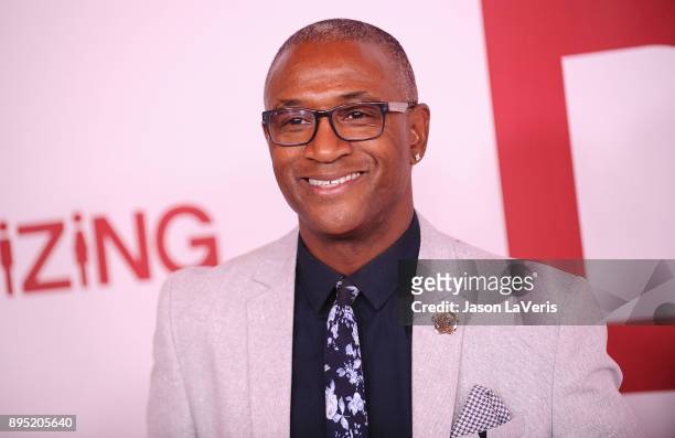 Actor Tommy Davidson attends the premiere of "Downsizing" at Regency Village Theatre on December 18, 2017 in Westwood, California.