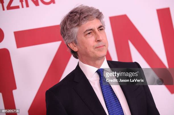 Director Alexander Payne attends the premiere of "Downsizing" at Regency Village Theatre on December 18, 2017 in Westwood, California.