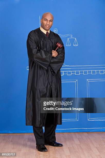 judge - robe stockfoto's en -beelden