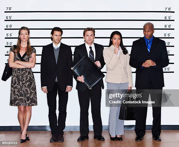 line up  - police line up stock pictures, royalty-free photos & images