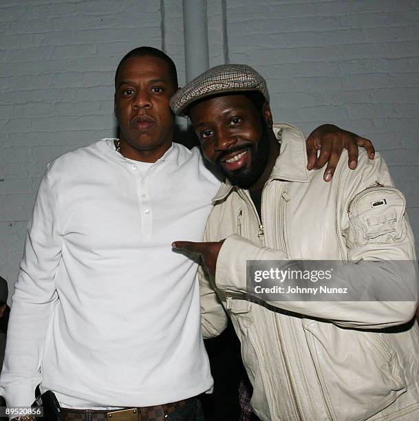Jay Z and Wyclef Jean