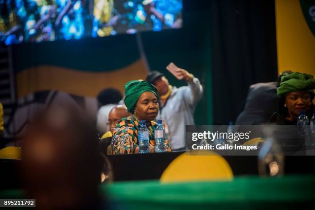 During the announcement of new party leadership at the 5th African National Congress national conference at the Nasrec Expo Centre on December 18,...