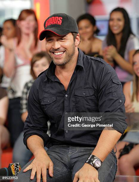 Jeremy Piven Visits MuchOnDemand at the MuchMusic HQ on July 30, 2009 in Toronto, Canada.