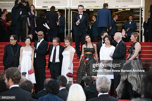 Elei Suleiman, Ziyi Zhang, Samuel L. Jackson, Tim Roth, Monica Bellucci and Wong Kar Wai