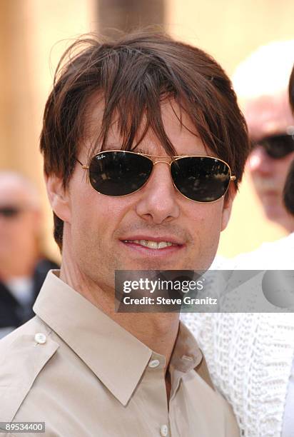 Actor Tom Cruise attends the ceremony honoring Cameron Diaz with a star on The Hollywood Walk of Fame on June 22, 2009 in Hollywood, California.