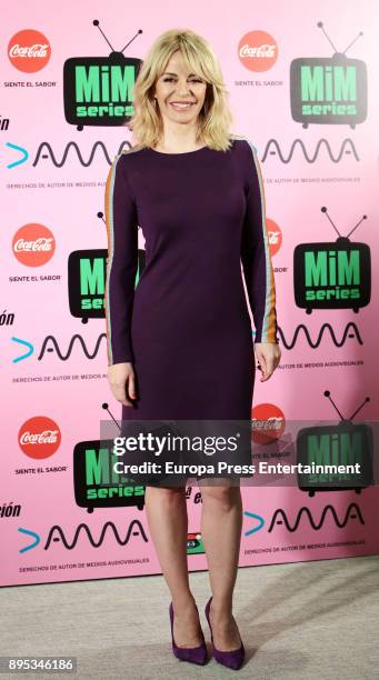 Maria Adanez attends the 2017 MIM Series Awards at the ME Hotel on December 18, 2017 in Madrid, Spain.