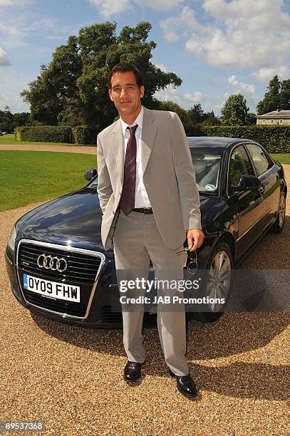 Clive Owen attends private lunch hosted by Audi at Goodwood on July 30, 2009 in Chichester, England.