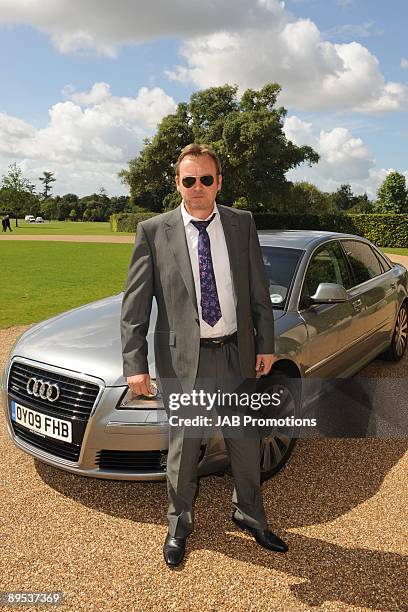 Philip Glenister attends private lunch hosted by Audi at Goodwood on July 30, 2009 in Chichester, England.