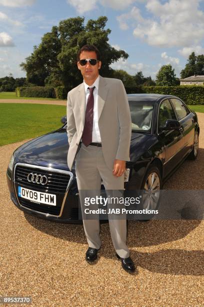 Clive Owen attends private lunch hosted by Audi at Goodwood on July 30, 2009 in Chichester, England.