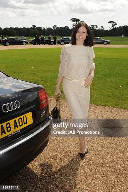 Sophie Ellis-Bextor attends private lunch hosted by Audi at Goodwood on July 30, 2009 in Chichester, England.