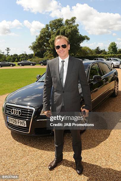 Tim Lovejoy attends a private lunch hosted by Audi at Goodwood on July 30, 2009 in Chichester, England.
