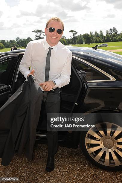 Tim Lovejoy attends a private lunch hosted by Audi at Goodwood on July 30, 2009 in Chichester, England.