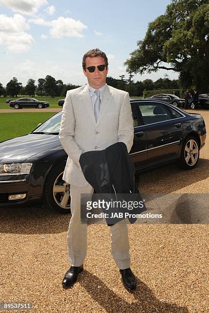 James Purefoy attends a private lunch hosted by Audi at Goodwood on July 30, 2009 in Chichester, England.