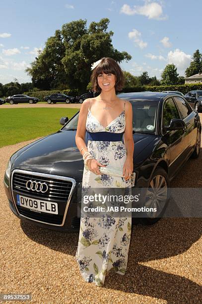 Dawn Porter attends a private lunch hosted by Audi at Goodwood on July 30, 2009 in Chichester, England.