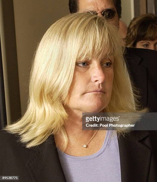 Debbie Rowe, Michael Jackson's ex-wife and mother of two of his children, arrives at the Santa Barbara County courthouse April 28 in Santa Maria,...