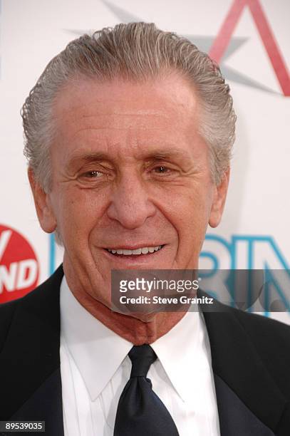 Coach Pat Riley arrives at the 37th Annual AFI Lifetime Achievement Awards held at Sony Pictures Studios on June 11, 2009 in Culver City, California.