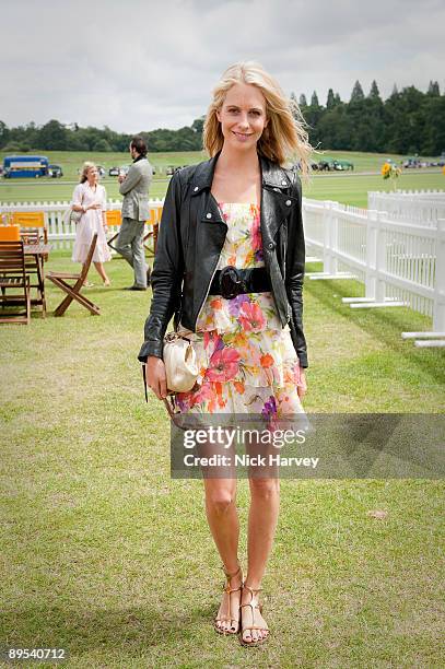 Poppy Delevingne attends the Veuve Clicquot Gold Cup Final on July 19, 2009 in Midhurst, England.