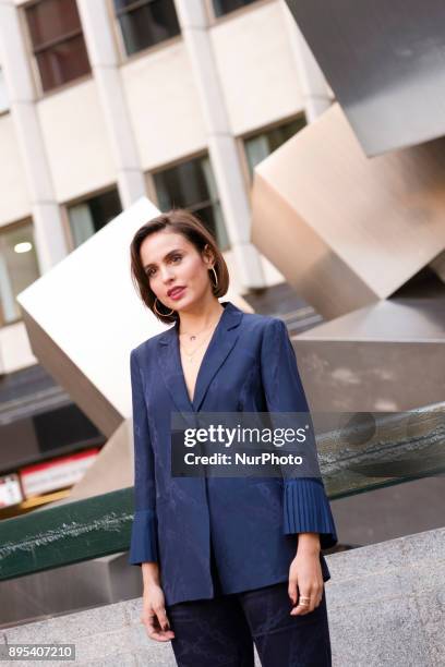 The actress Veronica Echegui attends the presentation of the movie ME ESTAS MATANDO, SUSANA in Madrid. Spain. December 19, 2017