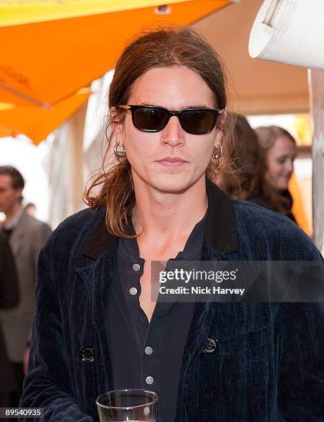 Jamie Burke attends the Veuve Clicquot Gold Cup Final on July 19, 2009 in Midhurst, England.