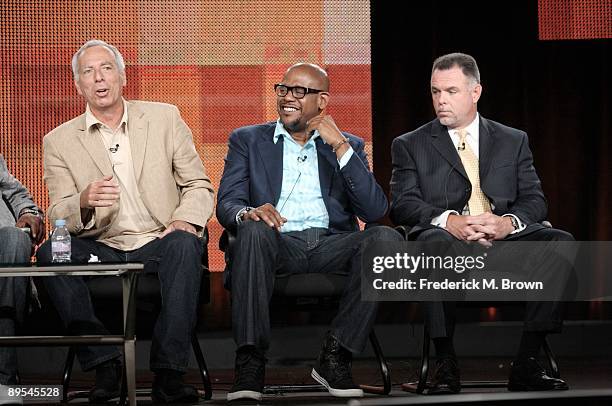 Director Marc, Levin, Executive producer Forest Whitaker of the television show 'Brick City' and New York/New Jersey Police Director Gerry McCarthy...