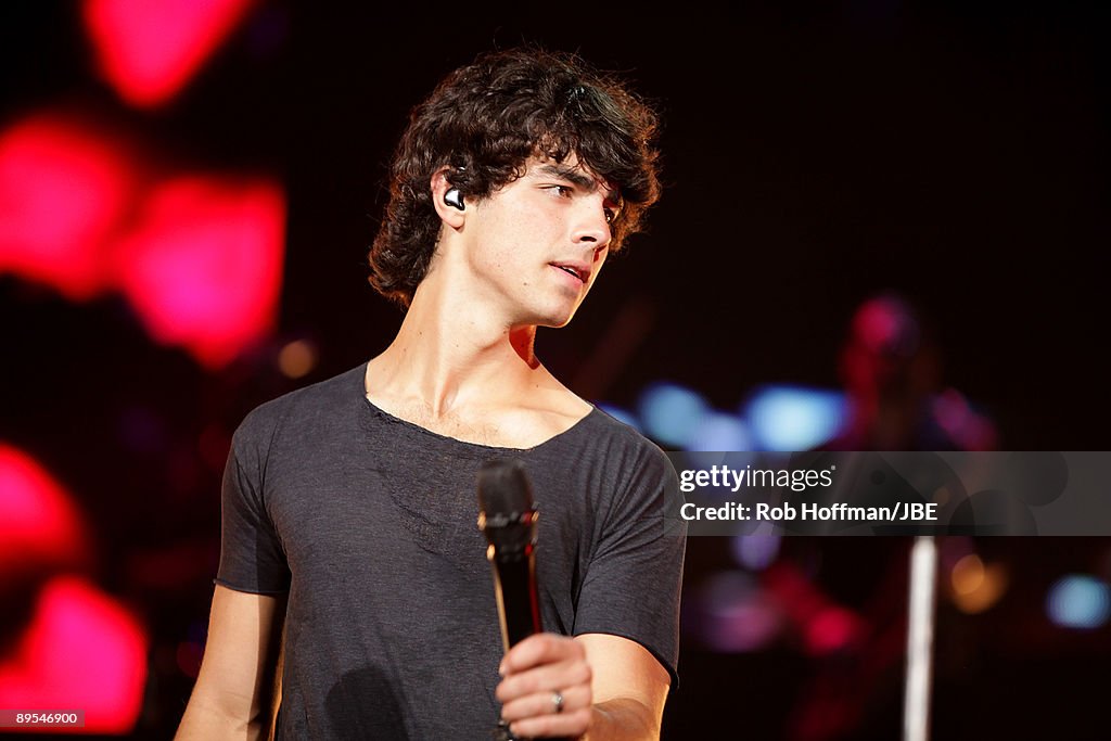 Musician Joe Jonas Of Jonas Brothers Performs At Arena Monterrey On musician-joe-jonas-of-jonas-brothers-performs-at-arena-monterrey-on