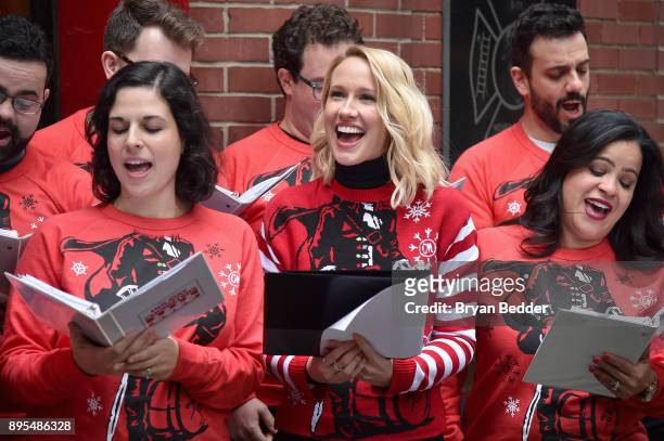 Captain Morgan, Anna Camp and the New York City Holiday Choristers took fun to another level and showed people how to holiday like a Captain on...