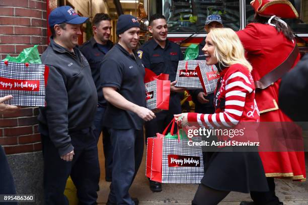 Captain Morgan, Anna Camp and the New York City Holiday Choristers took fun to another level with New York’s Bravest and showed them how to holiday...