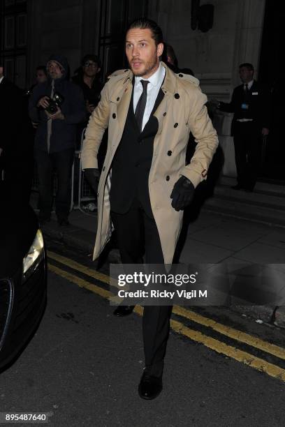 Tom Hardy attends The Dark Knight Rises premiere afterparty on July 18, 2012 in London, England.