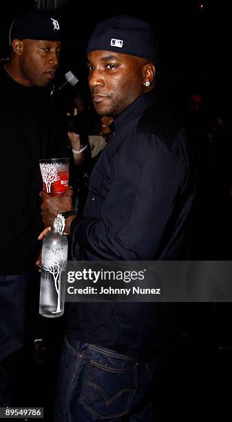 Young Jeezy celebrates his partnership with Belvedere Vodka at Prime on July 31, 2009 in New York City.