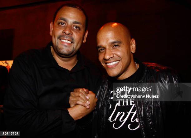 James Cruz and Tony Fair celebrate the partnership between Young Jeezy and Belvedere Vodka at Prime on July 31, 2009 in New York City.