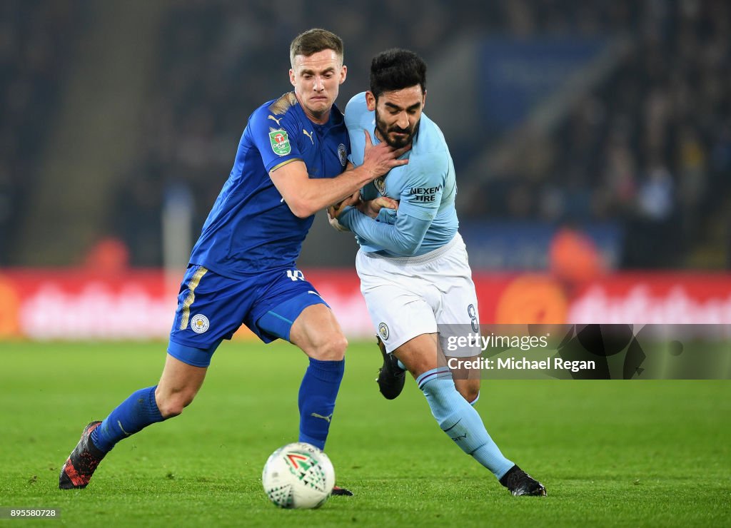 Leicester City v Manchester City - Carabao Cup Quarter-Final