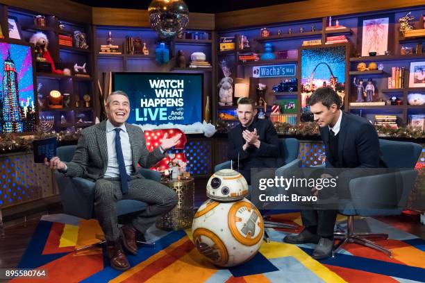 Pictured : Andy Cohen, Jamie Bell and Jeff Lewis --