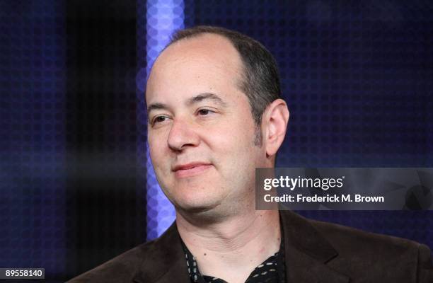 MediaShift's Mark Glaser speaks at "Copyright Criminals" panel discussion during the PBS portion of the 2009 Summer Television Critics Association...