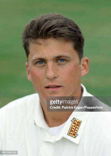 Darren Gough of Yorkshire and England before the Texaco Trophy ODI series against India, circa May 1996.