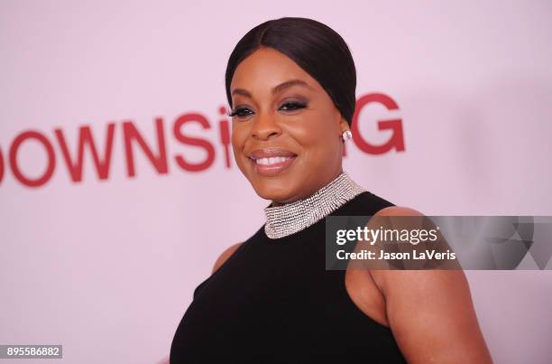 Actress Niecy Nash attends the premiere of "Downsizing" at Regency Village Theatre on December 18, 2017 in Westwood, California.