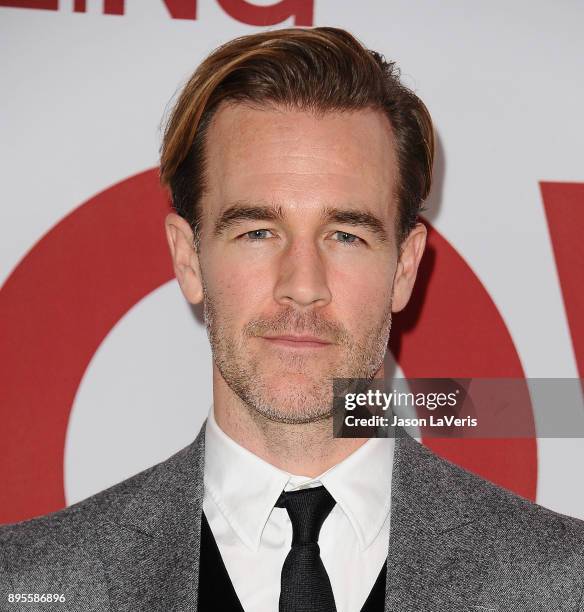 Actor James Van Der Beek attends the premiere of "Downsizing" at Regency Village Theatre on December 18, 2017 in Westwood, California.