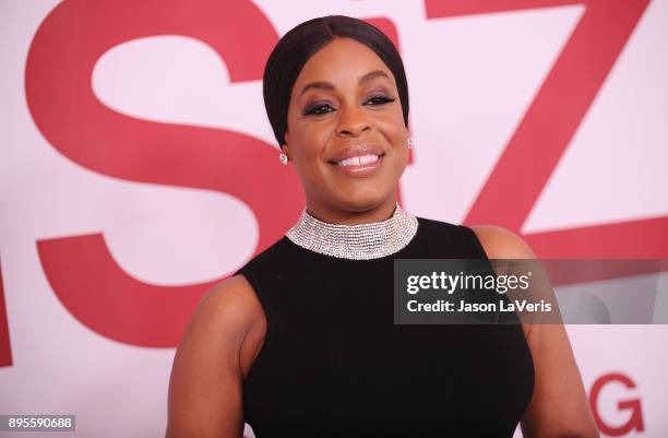 Actress Niecy Nash attends the premiere of "Downsizing" at Regency Village Theatre on December 18, 2017 in Westwood, California.