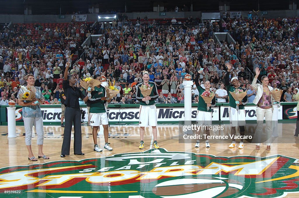 Seattle Storm v San Antonio Silver Stars