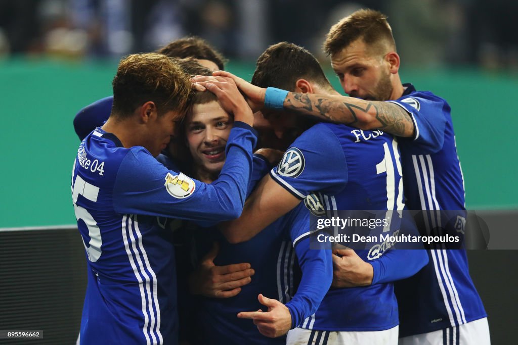 FC Schalke 04 v 1. FC Koeln - DFB Cup