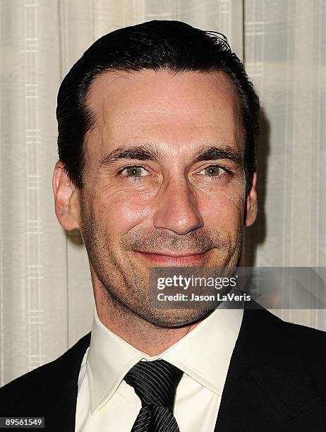 Actor Jon Hamm attends the 25th annual Television Critics Association Awards at The Langham Resort on August 1, 2009 in Pasadena, California.