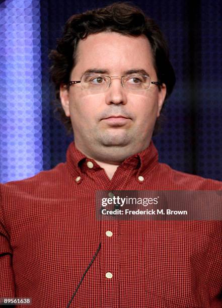 Executive producer/writer/music supervisor Kembrew McLeod speaks at "Copyright Criminals" panel discussion during the PBS portion of the 2009 Summer...