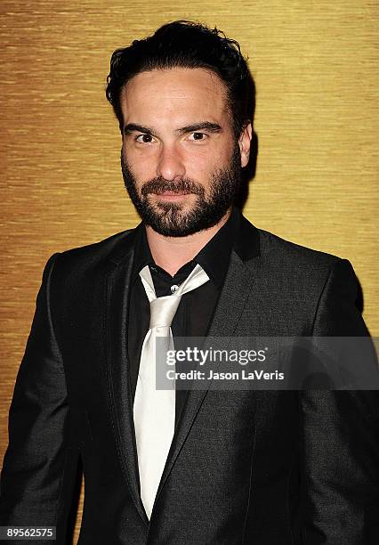 Actor Johnny Galecki attends the 25th annual Television Critics Association Awards at The Langham Resort on August 1, 2009 in Pasadena, California.