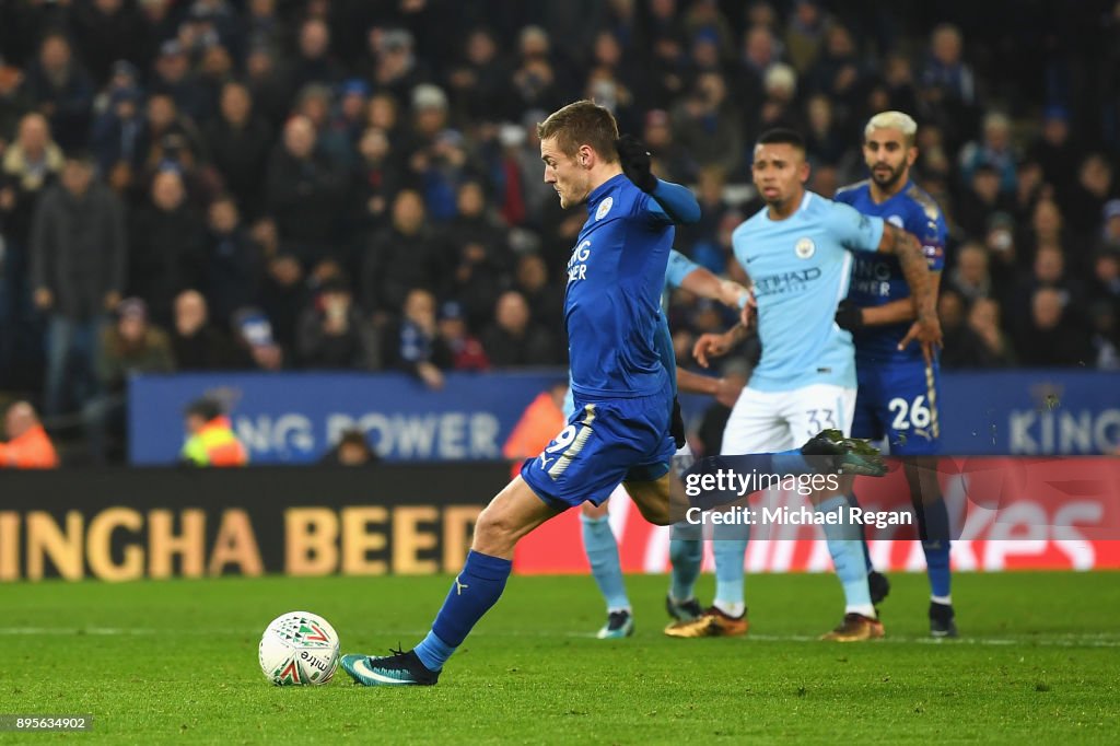 Leicester City v Manchester City - Carabao Cup Quarter-Final