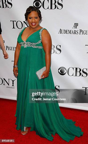 Actress Chandra Wilson attends the 63rd Annual Tony Awards at Radio City Music Hall on June 7, 2009 in New York City.